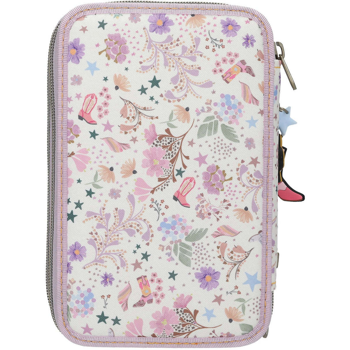 TOPModel Cowgirl Triple Pencil Case