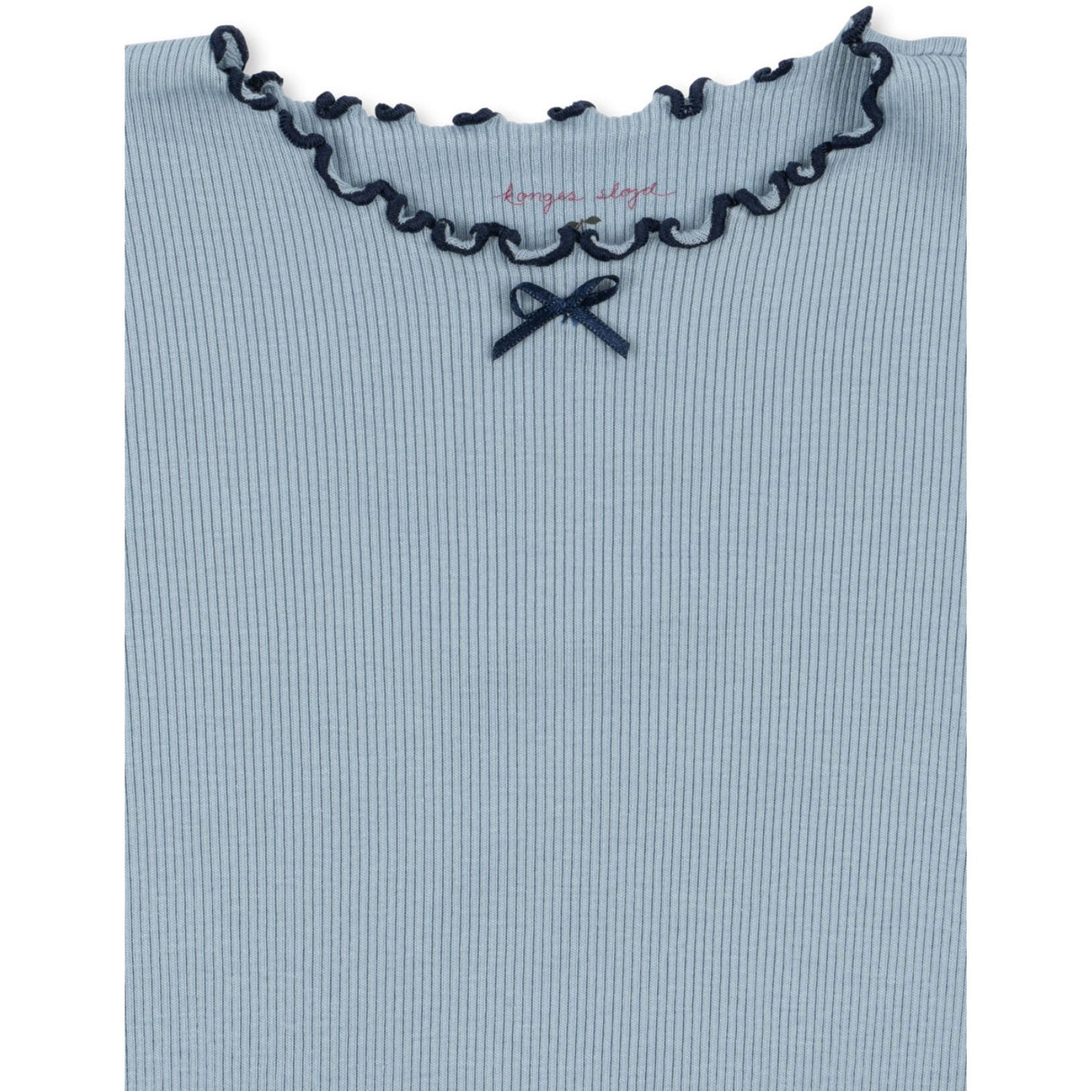 Konges Sløjd Blue Fog Rivi Rib Klänning Ocs