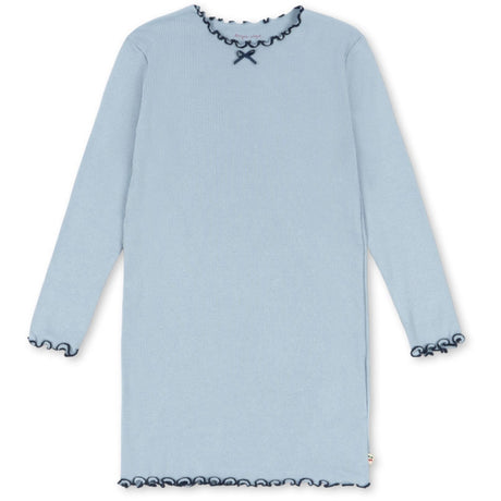 Konges Sløjd Blue Fog Rivi Rib Klänning Ocs