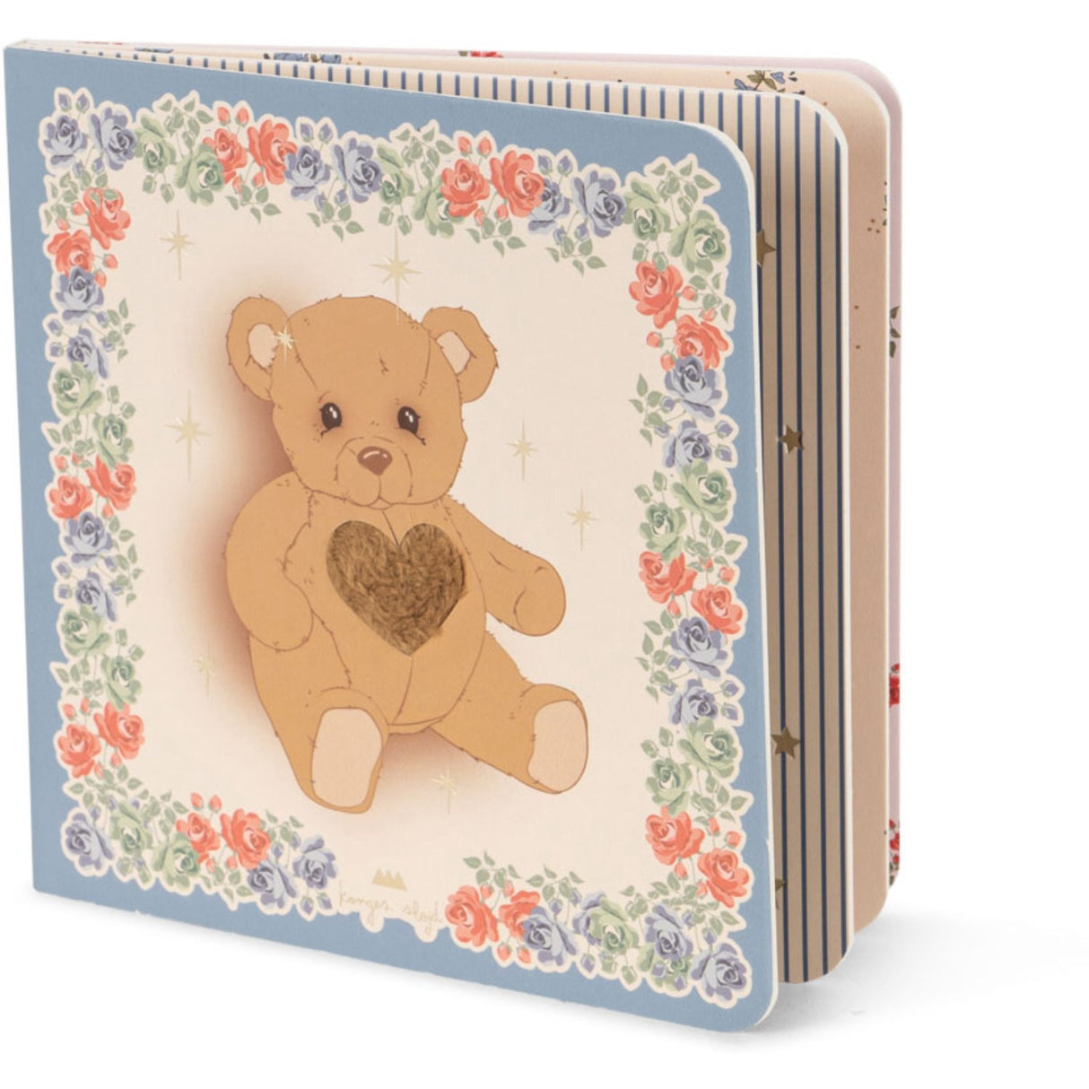 Konges Sløjd Bear Touch Och Feel Bok Fsc