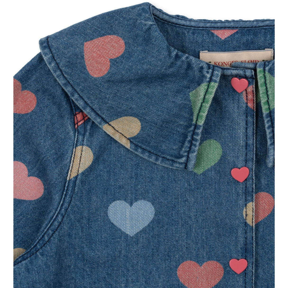 Konges Sløjd Bon Coeur Coloré Magot Denim Skjorta GOTS