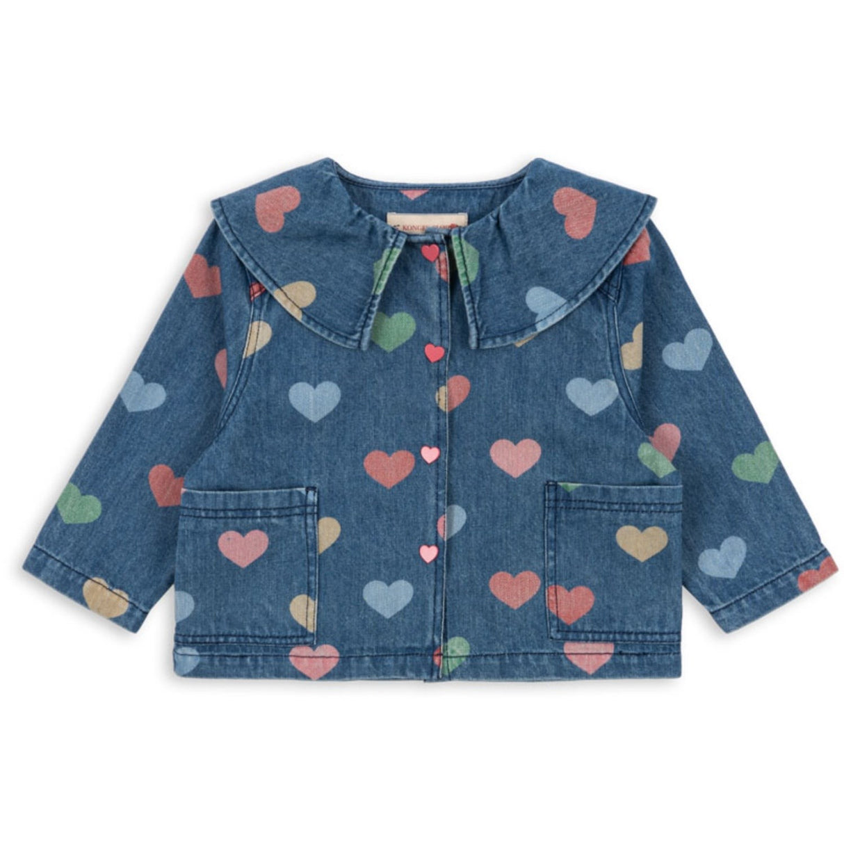 Konges Sløjd Bon Coeur Coloré Magot Denim Skjorta GOTS