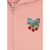 Konges Sløjd Mellow Rose Lou Paljet Sweat Zip Huva Ocs