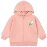 Konges Sløjd Mellow Rose Lou Paljet Sweat Zip Huva Ocs