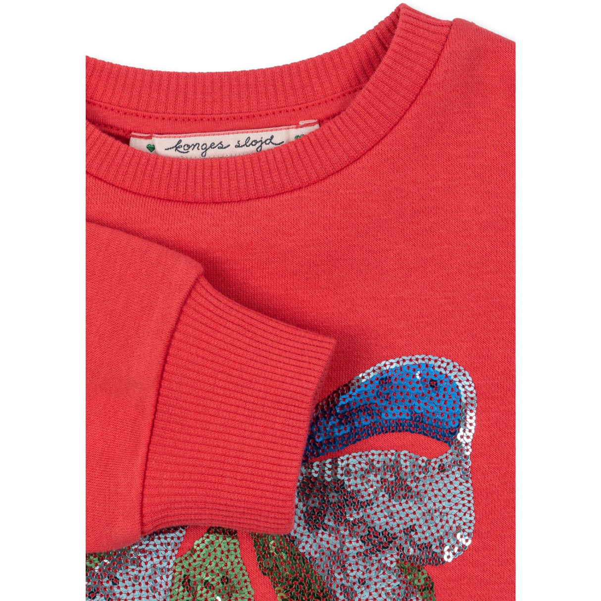 Konges Sløjd Winterberry Lou Paljet Sweat Skjorta Ocs