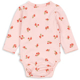 Konges Sløjd Rosa Pink Basic Ls Newborn Body GOTS