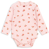 Konges Sløjd Rosa Pink Basic Ls Body GOTS