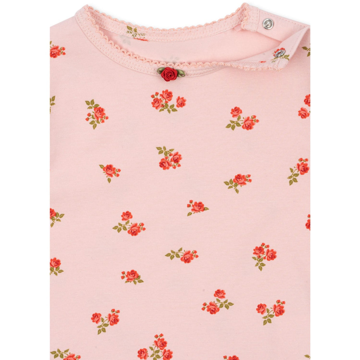 Konges Sløjd Rosa Pink Basic Blus GOTS