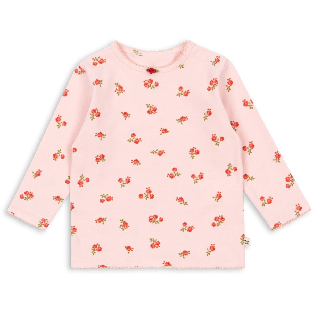 Konges Sløjd Rosa Pink Basic Blus GOTS