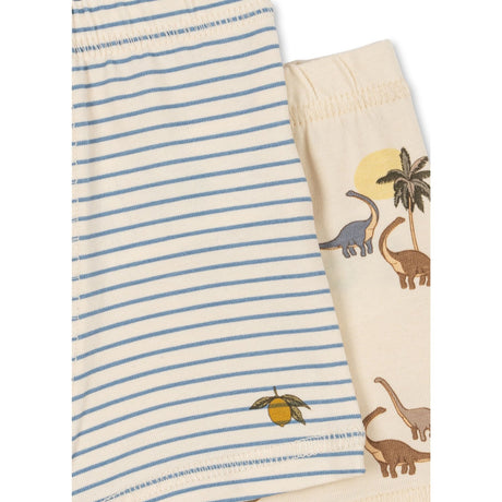 Konges Sløjd Kubi/Stripe Bluie Basic 2 Pack Boy Kalsonger GOTS