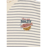 Konges Sløjd Captains Blue/Antique White Amio Sweat Skjorta Ocs