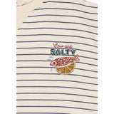 Konges Sløjd Captains Blue/Antique White Amio Sweat Skjorta Ocs