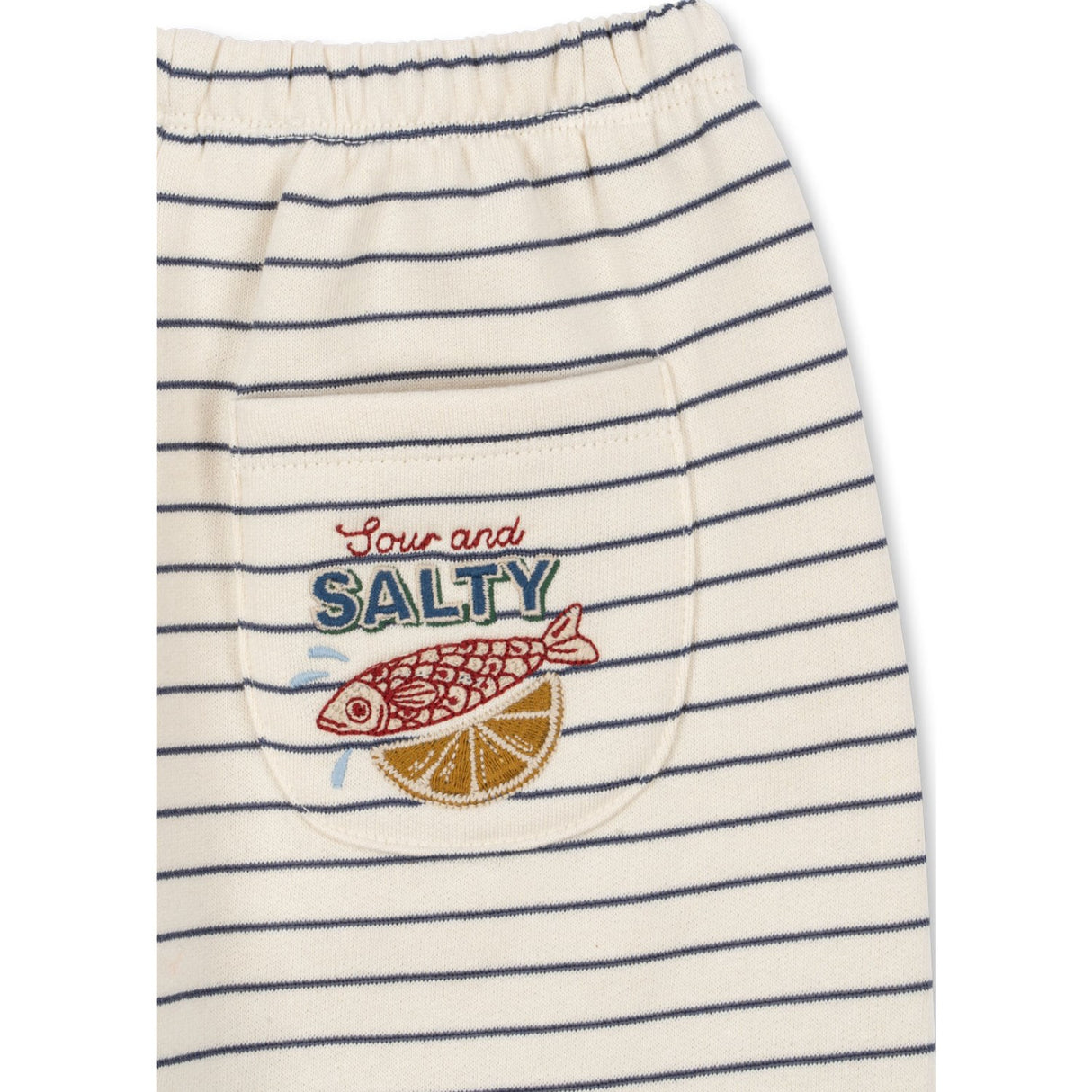 Konges Sløjd Captains Blue/Antique White Amio Sweat Byxor Ocs