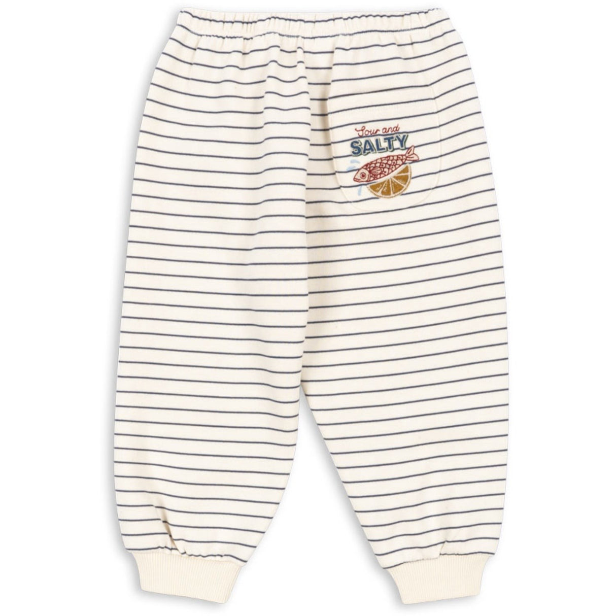 Konges Sløjd Captains Blue/Antique White Amio Sweat Byxor Ocs