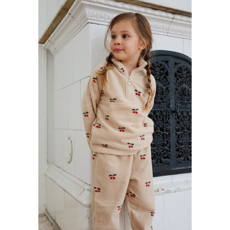 Konges Sløjd x Luksusbaby Cherry Tavi Fleece Byxor Grs