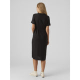 Vero Moda Maternity Black Vica Skjorta Klänning Noos