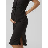 Vero Moda Maternity Black Vica Skjorta Klänning Noos