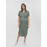 Vero Moda Maternity Laurel Wreath Vica Skjorta Klänning Noos