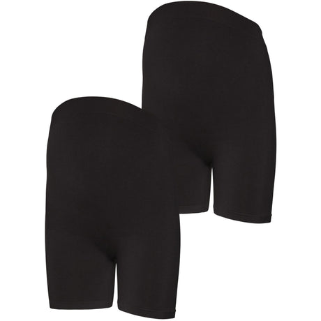 Mama;licious Black Black Mlamiya New Hotpants 2-Pack Noos