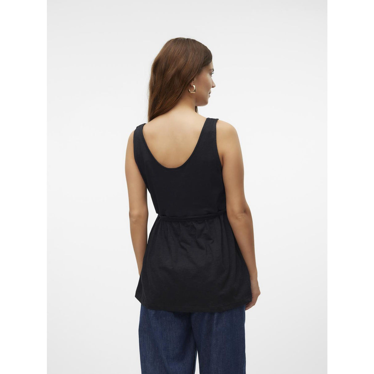 Mama;licious Black Mlevi Lia Sl Jrs Topp 2F Noos