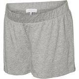 Mama;licious Light Grey Melange Mlmira Lgm Lia Keps Jrs Pyjamas 2F Noos