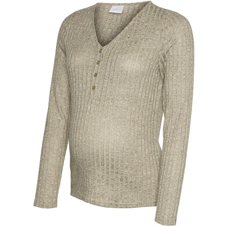 Mama;licious Kalamata Melange Mlpammie Lia Ls Jrs Topp 2F Noos