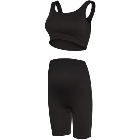 Mama;licious Black Mljenna Seamless Sett