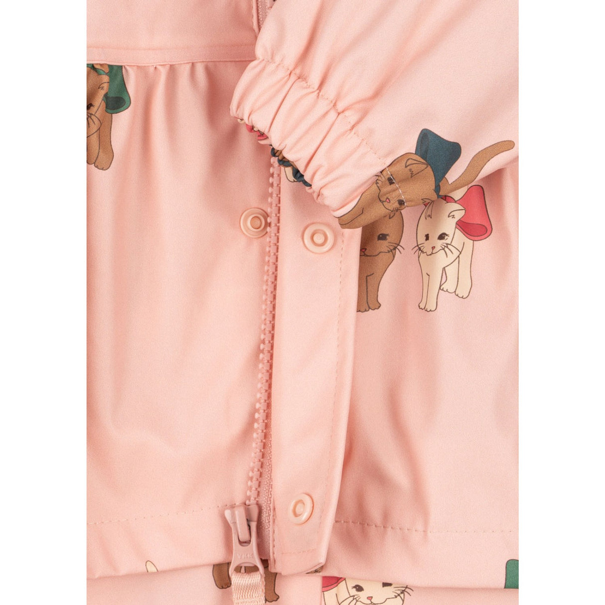 Konges Sløjd Bow Kitty Pink Rainy Palme Sett Girl