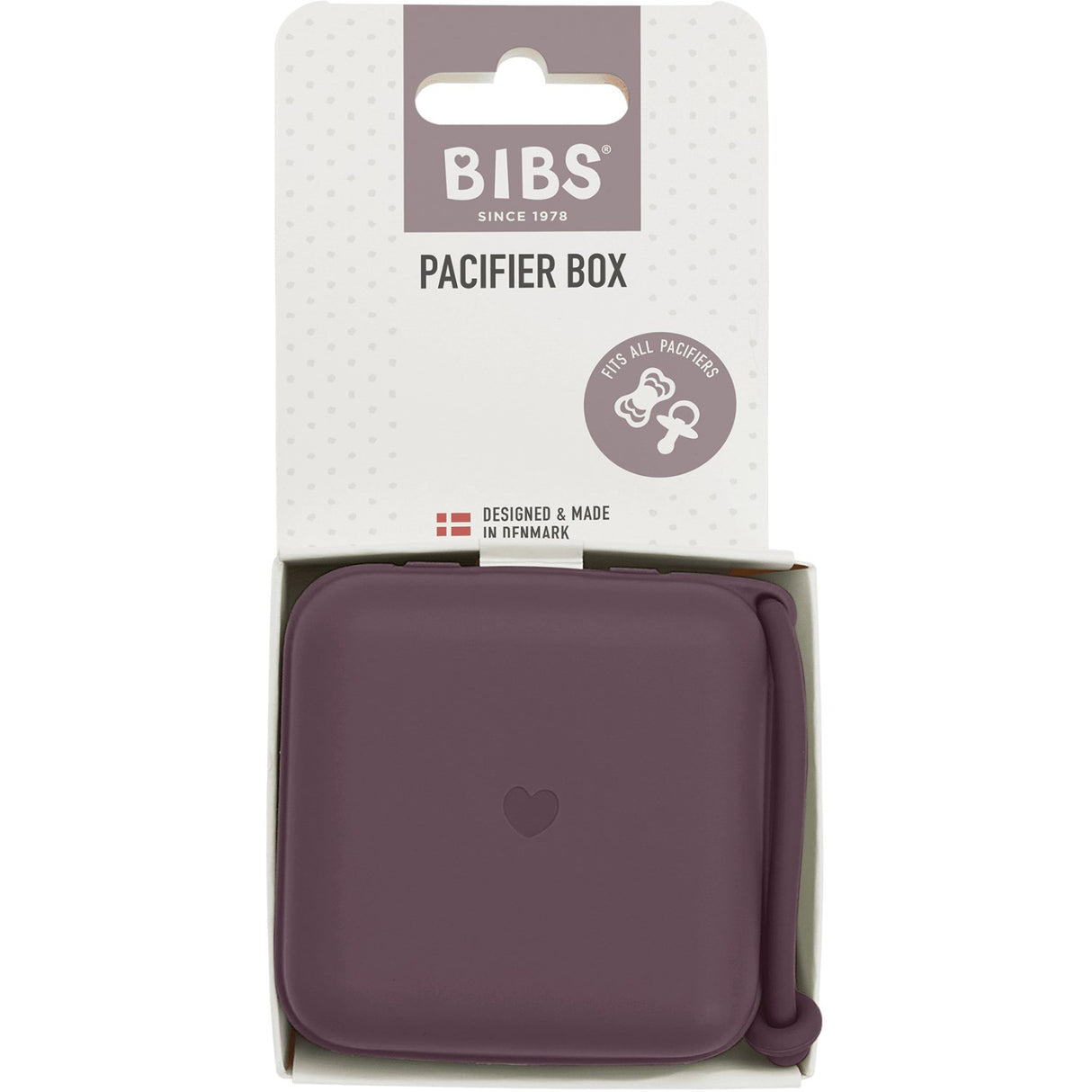 Bibs Plum Napp Box