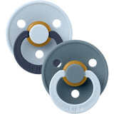 Bibs Baby Blue Napp Studio Colour 2-Pack Fusion Latex Petrol Mix