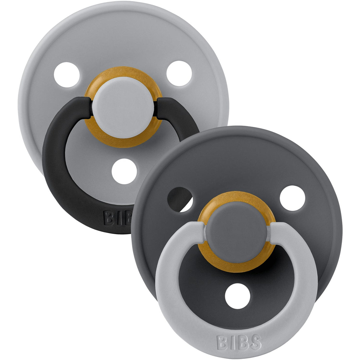 Bibs Cloud Napp Studio Colour 2-Pack Fusion Latex Iron Mix