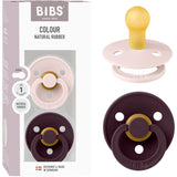 Bibs Petal Napp Colour 2-Pack Latex Plum