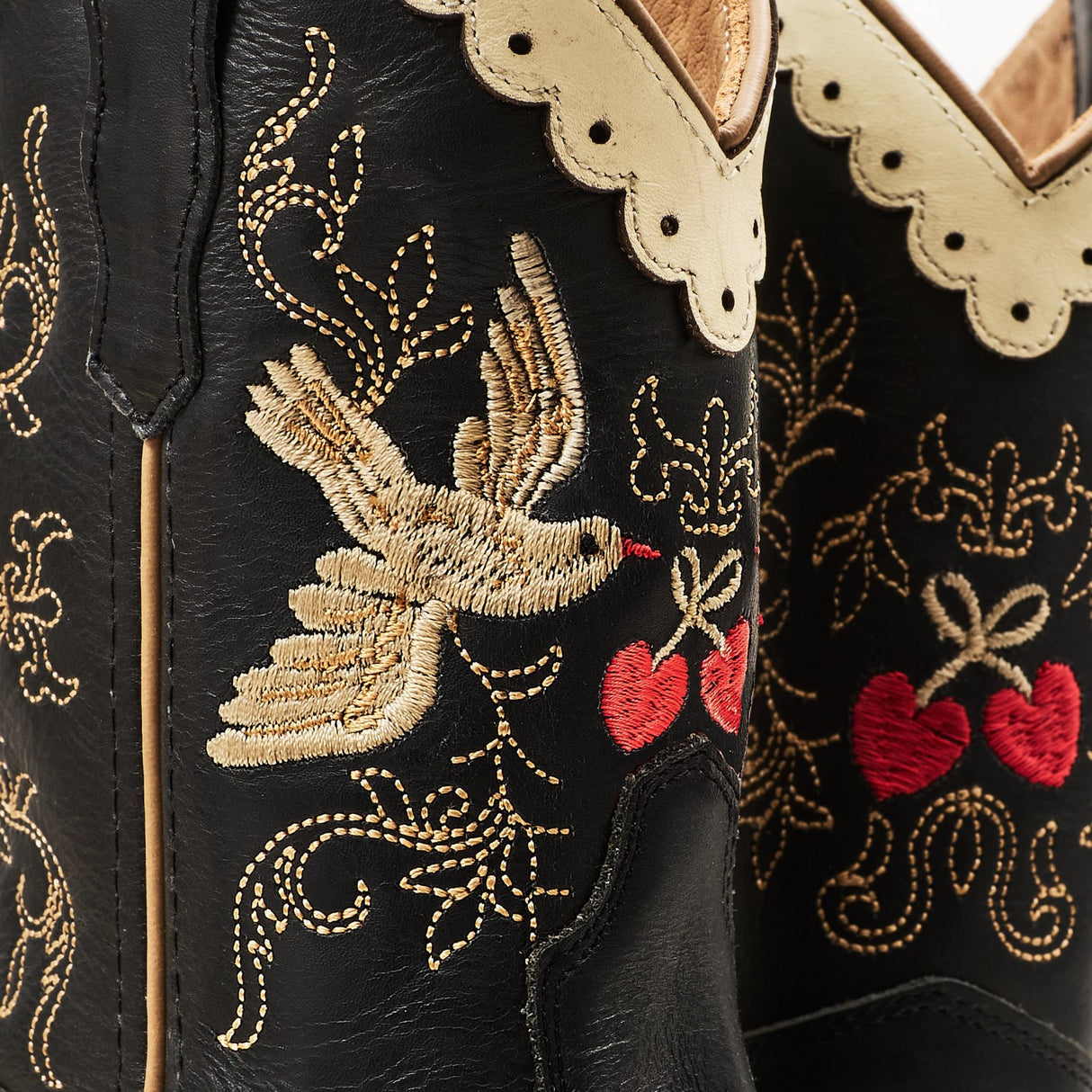 COPENHAGEN COLORS Black Dove Limited Cowboy Stövlar