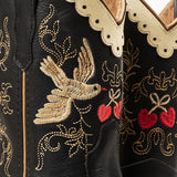 COPENHAGEN COLORS Black Dove Limited Cowboy Stövlar