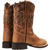 COPENHAGEN COLORS Cognac Bow Limited Ranger Stövlar W. Warm Lining