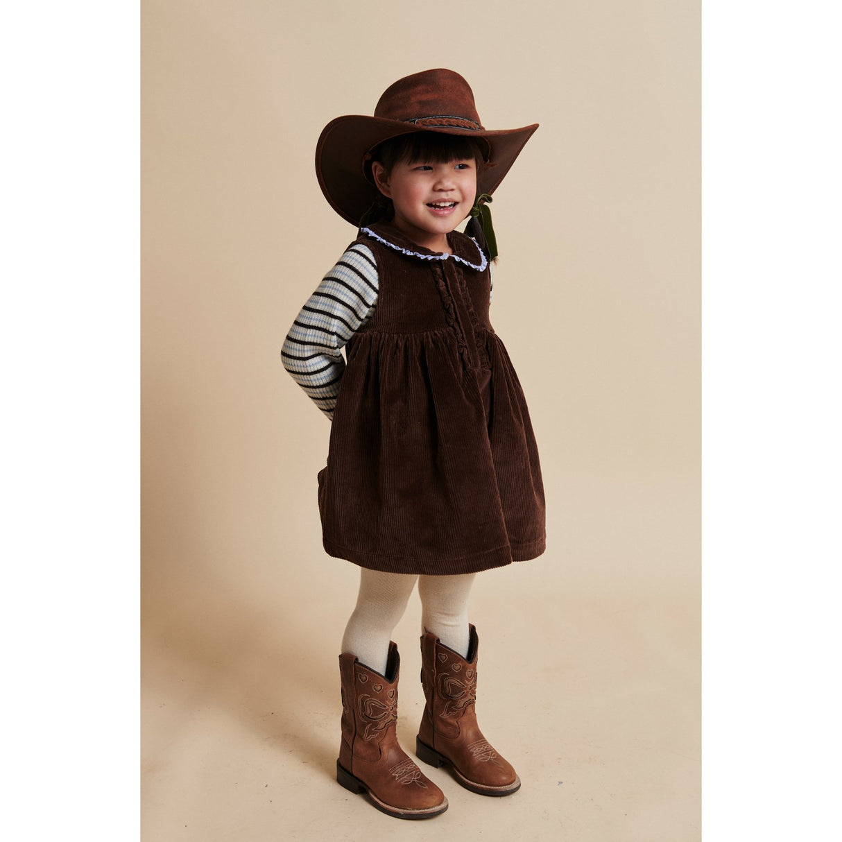 COPENHAGEN COLORS Cognac Bow Limited Ranger Stövlar W. Warm Lining