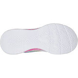 Skechers Purple Flutter Heart Lights Groovy Swirl