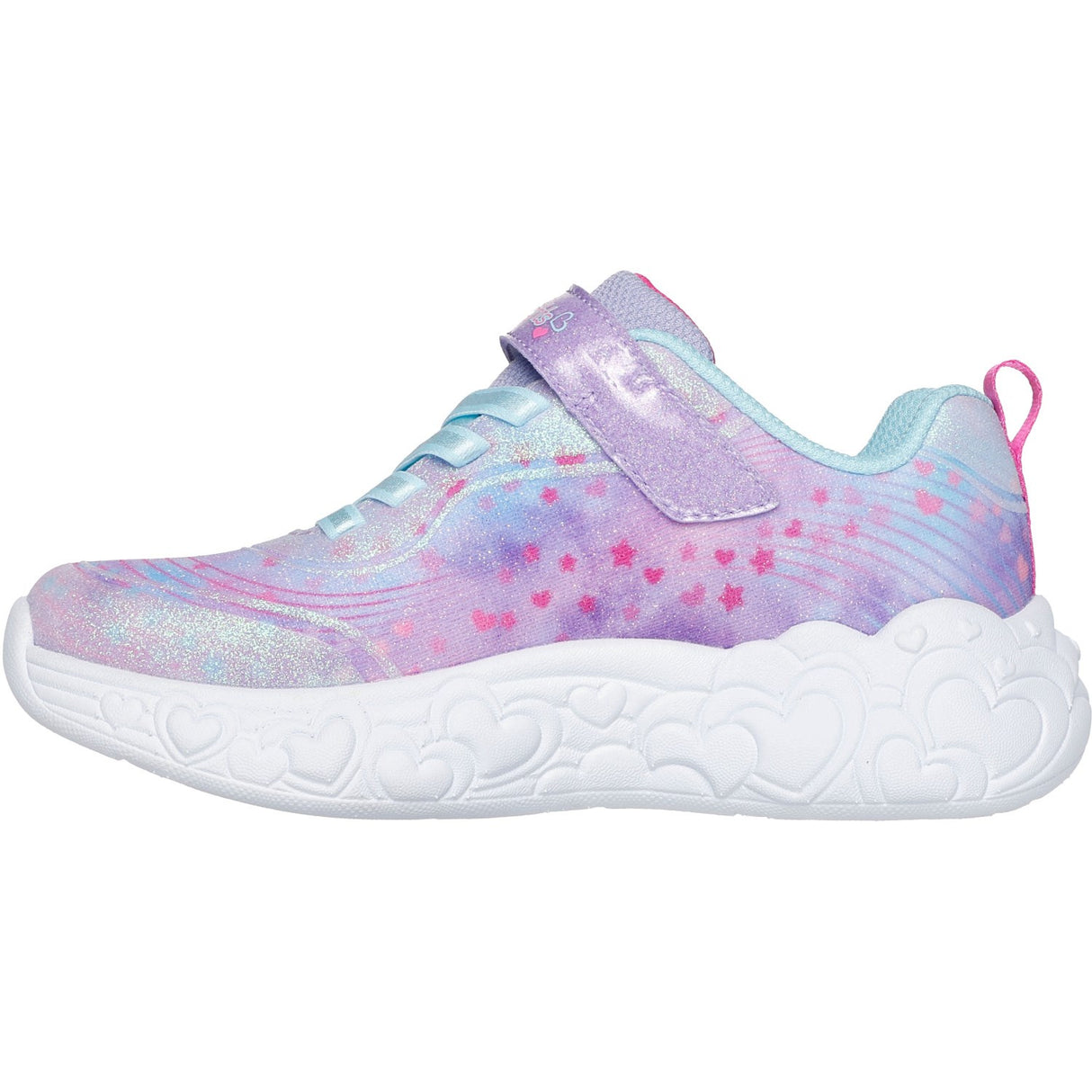 Skechers Purple Eternal Heart Lights