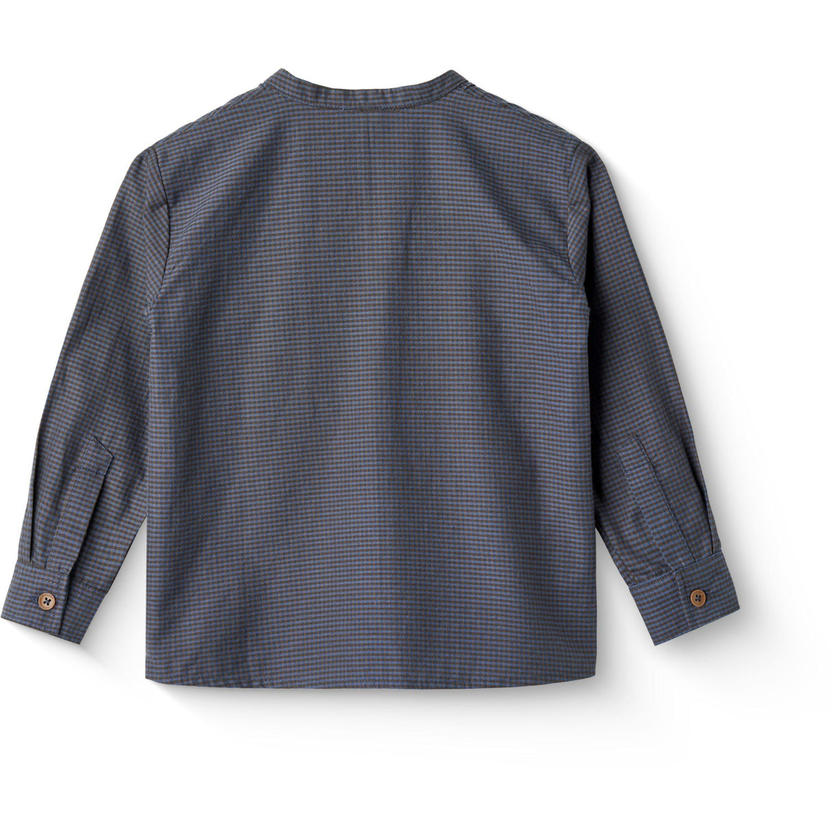 COPENHAGEN COLORS Brown/Blue Check Comb. Check Skjorta W. Placket