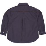 COPENHAGEN COLORS Brown/Blue Check Comb. Checkered Cowboy Skjorta