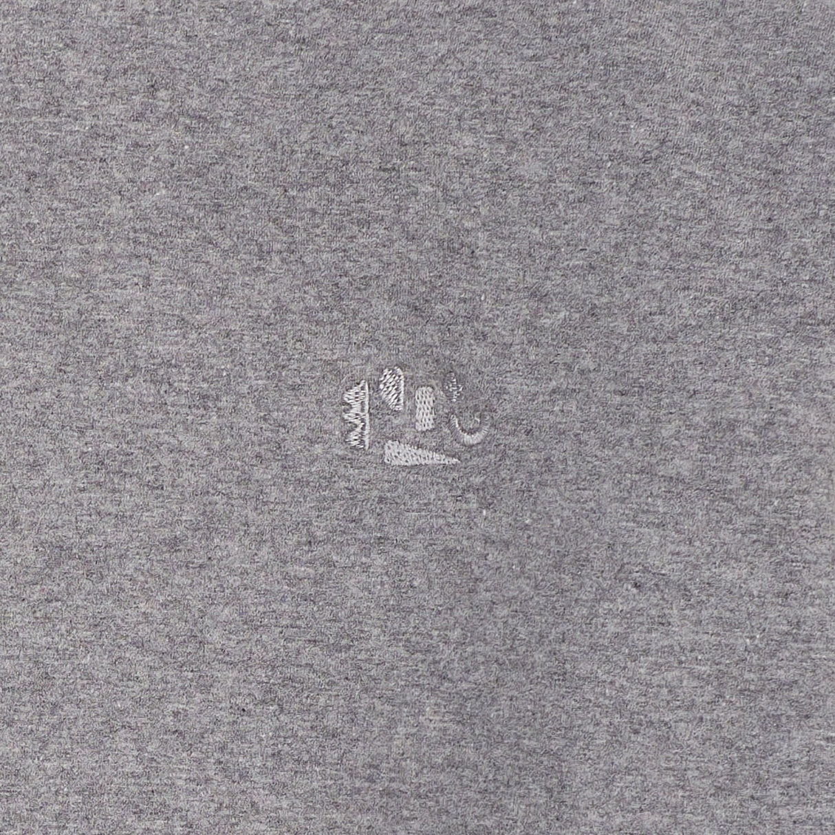 COPENHAGEN COLORS Dk Grey Mel Classic Sweatshirt W. Logo Embroidery