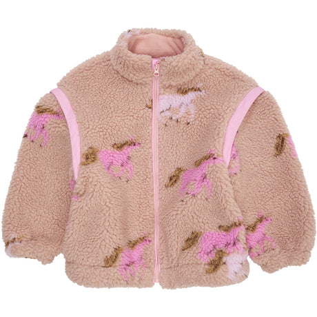 COPENHAGEN COLORS Rose/Unicorn Comb. Printed Nallebjörn Jacka W. Removable Ärmar