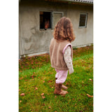 COPENHAGEN COLORS Natural/Pink Comb. Nallebjörn Jacka W. Removable Ärmar