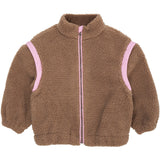 COPENHAGEN COLORS Natural/Pink Comb. Nallebjörn Jacka W. Removable Ärmar