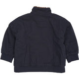 COPENHAGEN COLORS Navy Twill Bumper Jacka W. Sherpa Krage