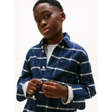 Tommy Hilfiger Black Check Window Pane Check Skjorta Ls