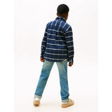 Tommy Hilfiger Black Check Window Pane Check Skjorta Ls