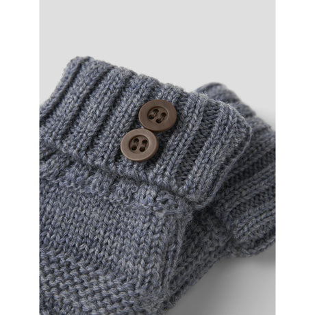 Name It Folkstone Gray Nbmwrilla Ull Stickad Tossor