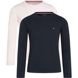 Tommy Hilfiger Desert Sky/Light Pink 2 Pk Ls Tee