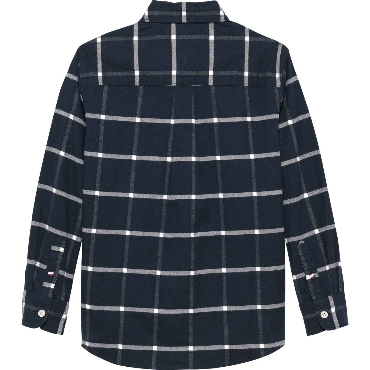 Tommy Hilfiger Black Check Window Pane Check Skjorta Ls